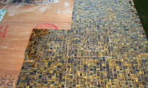Tiger Eye Gold Mosaics